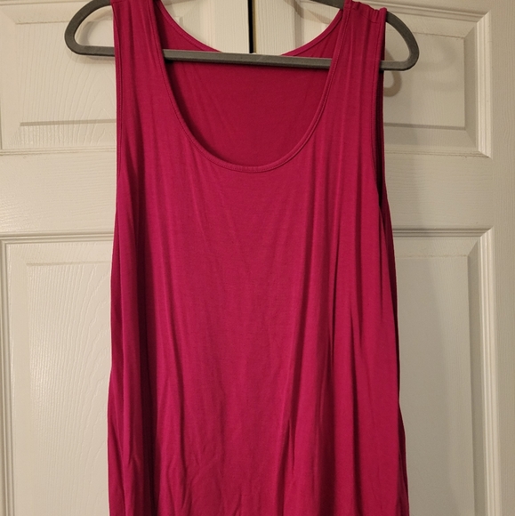 Chic Soul Tops Chic Soul Hot Pink Tank Poshmark